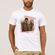 T-Shirt de la Saint-Valentin personnalisé avec pho
