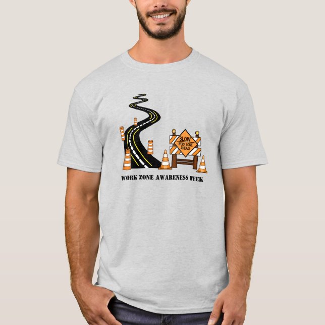 T-shirt de la Semaine de sensibilisation aux zones (Devant)