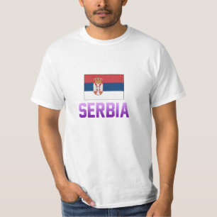 T-shirt de la Serbie