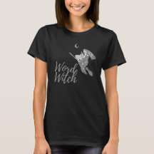 T-Shirt de la sorcière de Word - Design 2 (noir)