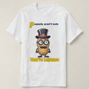 T-shirt de la valeur pour hommes d'arachide