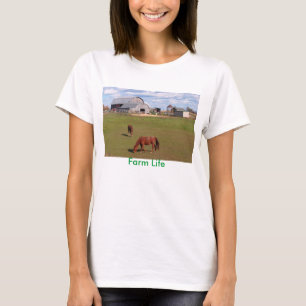 T-shirt de la vie de ferme