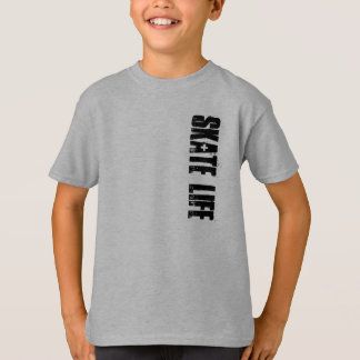 T-shirt de la vie de patin d'enfants