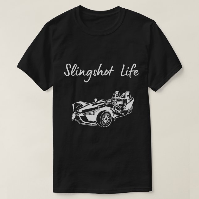T-shirt de la vie de Slingshot (Design devant)
