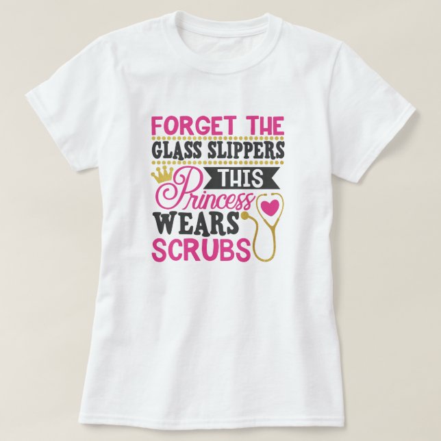 T-shirt de la vie infirmière (Design devant)