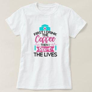 T-shirt de la vie infirmière