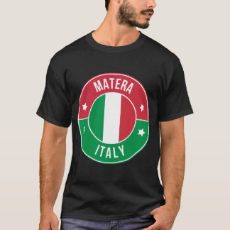 T-shirt de la ville de Matera, Italie