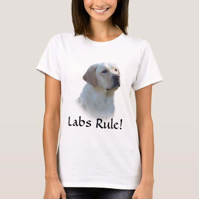 T-shirt de labrador retriever (Devant)