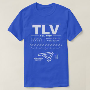 T-shirt de l'aéroport Ben Gourion
