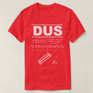 T-Shirt de l'aéroport de Düsseldorf