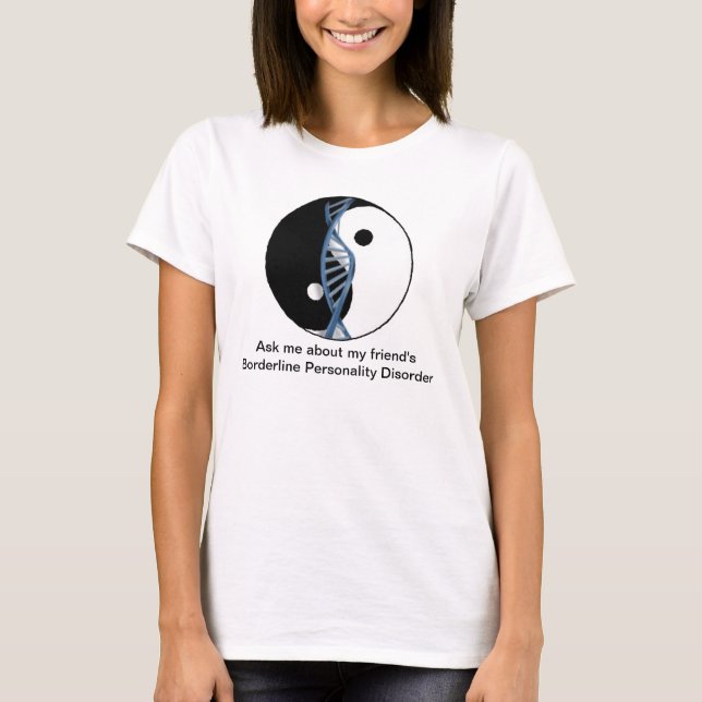 T-shirt de l'ami 2 de BPDs (Devant)