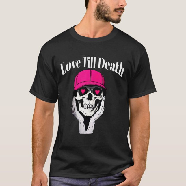 T-shirt de l'amour jusqu'à la mort : style audacie (Devant)