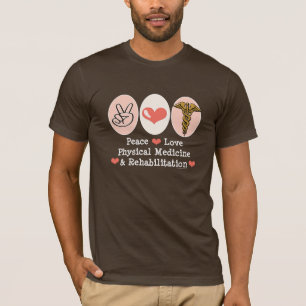 T-shirt de l'amour PM&R de paix