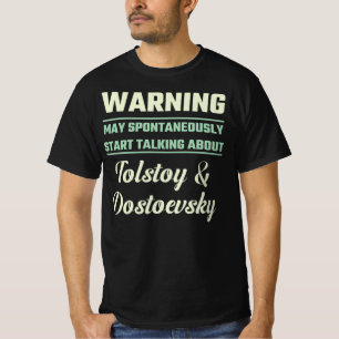 T-shirt de l'amoureux de la littérature russe