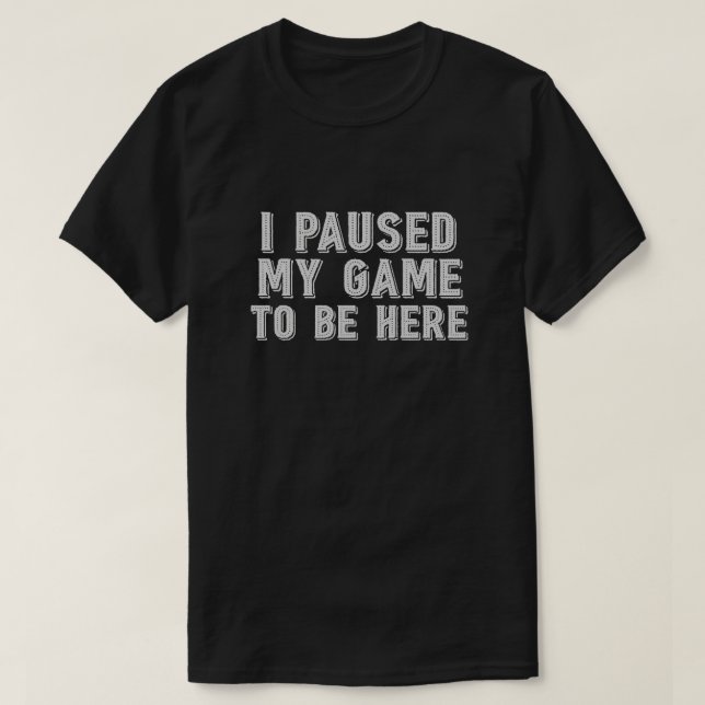 T-shirt de l'amuseur (Design devant)