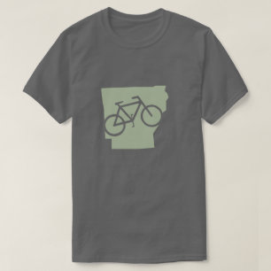 T-shirt de l'Arkansas de bicyclette