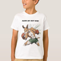 T-shirt de l'artiste Kangaroo Boxer pour enfants