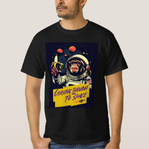 T-shirt de l'astronaute Monkey Graphic
