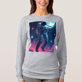 T-shirt de l'astronaute Moon | Sous-vêtements surr