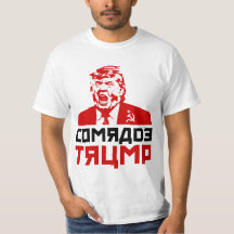T-shirt de l'atout des hommes : "CAMARADE TRUMP "