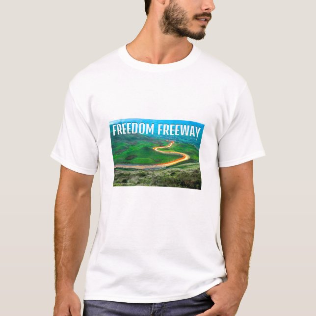 T-shirt de l'autoroute de la liberté (Devant)