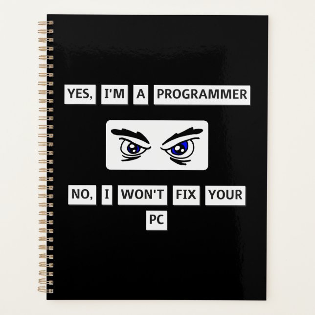 T-shirt de l'avertissement du programmeur (Devant)