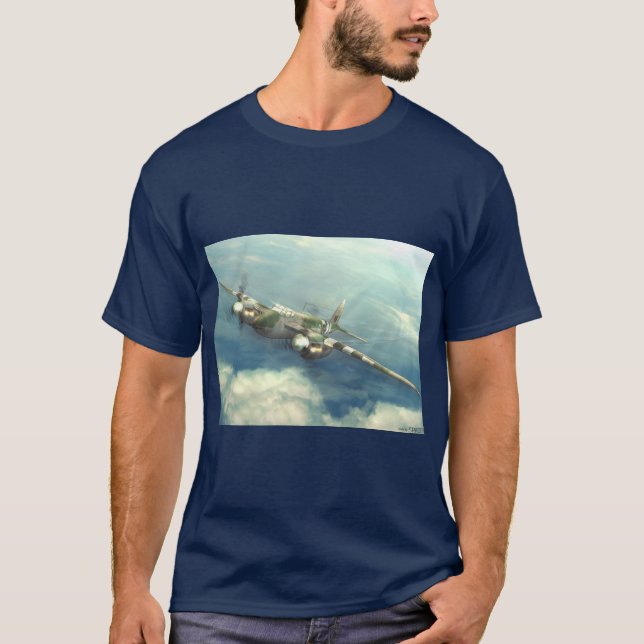 T-shirt de l'avion F.B. de havilland Mosquito (Devant)