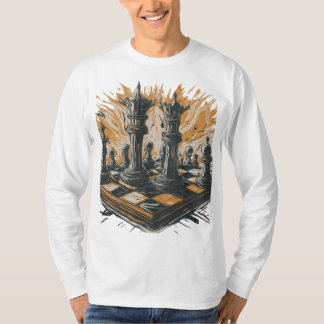 T-shirt de l'échiquier stratégique