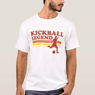 T-shirt de légende de Kickball
