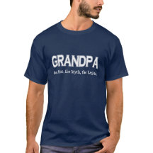 T-shirt de légende de mythe d'homme de grand-papa
