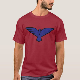 T-shirt de l'emblème de faucon vengeur