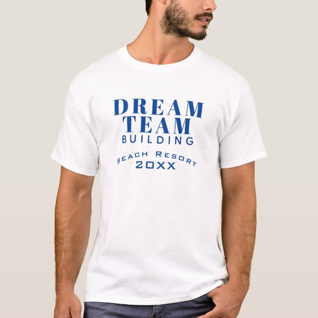 T-shirt de l'employé de Dream Team Building (Devant)
