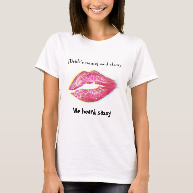 T-shirt de l'employée de chambre (Devant)