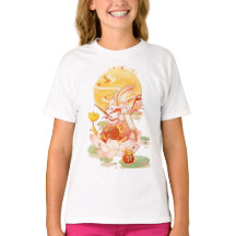 T-shirt de l'enfant Golden Moon Harmony