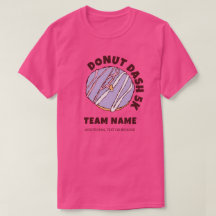 T-shirt de l'équipe de 5k Dash sur mesure