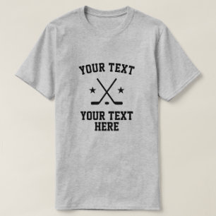 T-shirt de l'équipe de hockey sur glace pour joueu