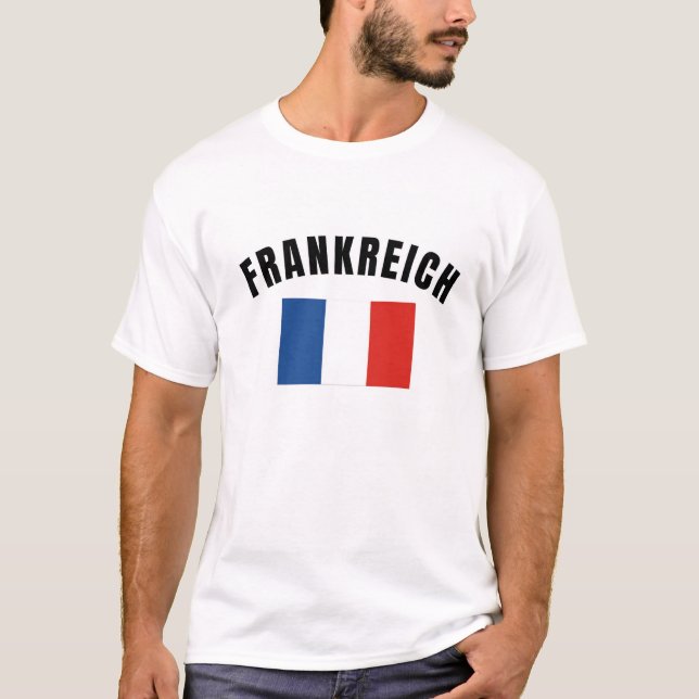 T-shirt de l'équipe française de football de Socce (Devant)