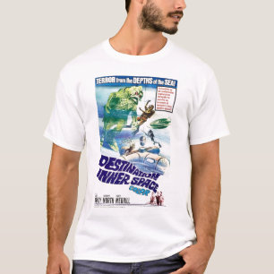 T-shirt de l'espace intérieur de destination rét