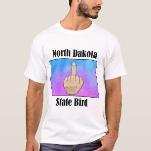 T-shirt de l'État du Dakota du Nord