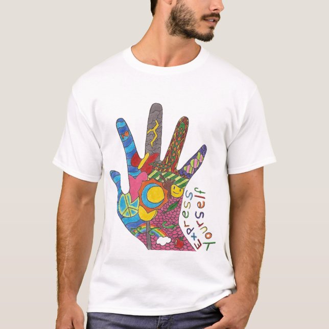 T-shirt de l'express vous-même (Devant)