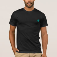 T-shirt de lézard vert
