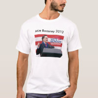 T-shirt de libéral de Romney 2012/Anti