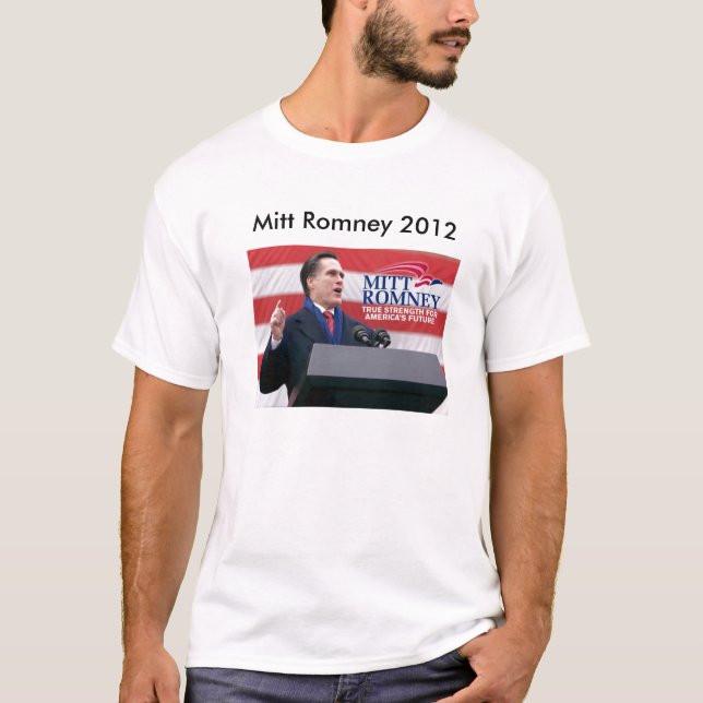 T-shirt de libéral de Romney 2012/Anti (Devant)