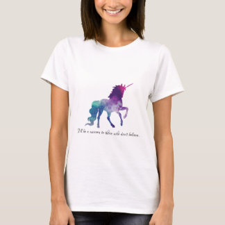 T-shirt de licorne