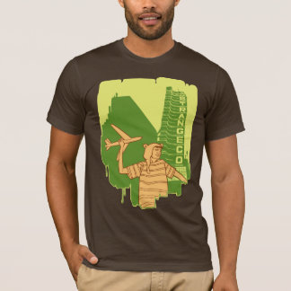 T-shirt de LIGNE AÉRIENNE de STRANGECO
