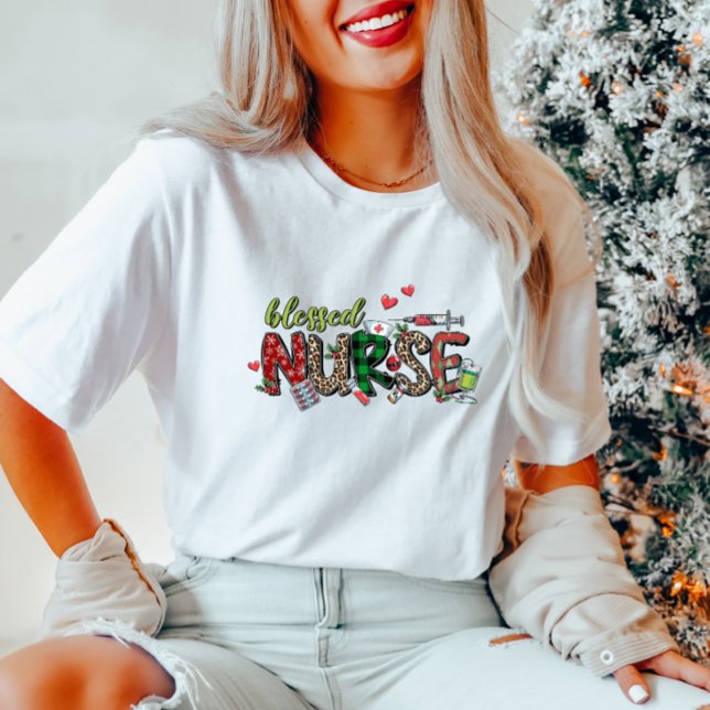 T-shirt de l'infirmière bénie (Créateur téléchargé)
