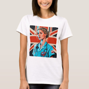 T-shirt de l'infirmière mère