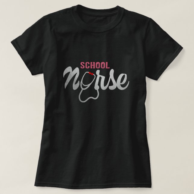 T-shirt de l'infirmière pour femmes Unisex Chemise (Design devant)