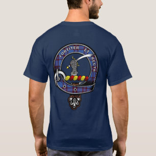 T-shirt de l'insigne de clan Elliot Tartan