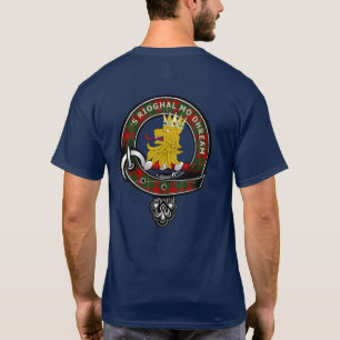 T-shirt de l'insigne de clan MacGregor Tartan